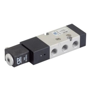E/V NAMUR 5/2 1/4″  comando elettrico, ritorno a molla