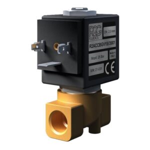 E/V Ottone N.C. 2/2 vie G1/4″ 220 VAC