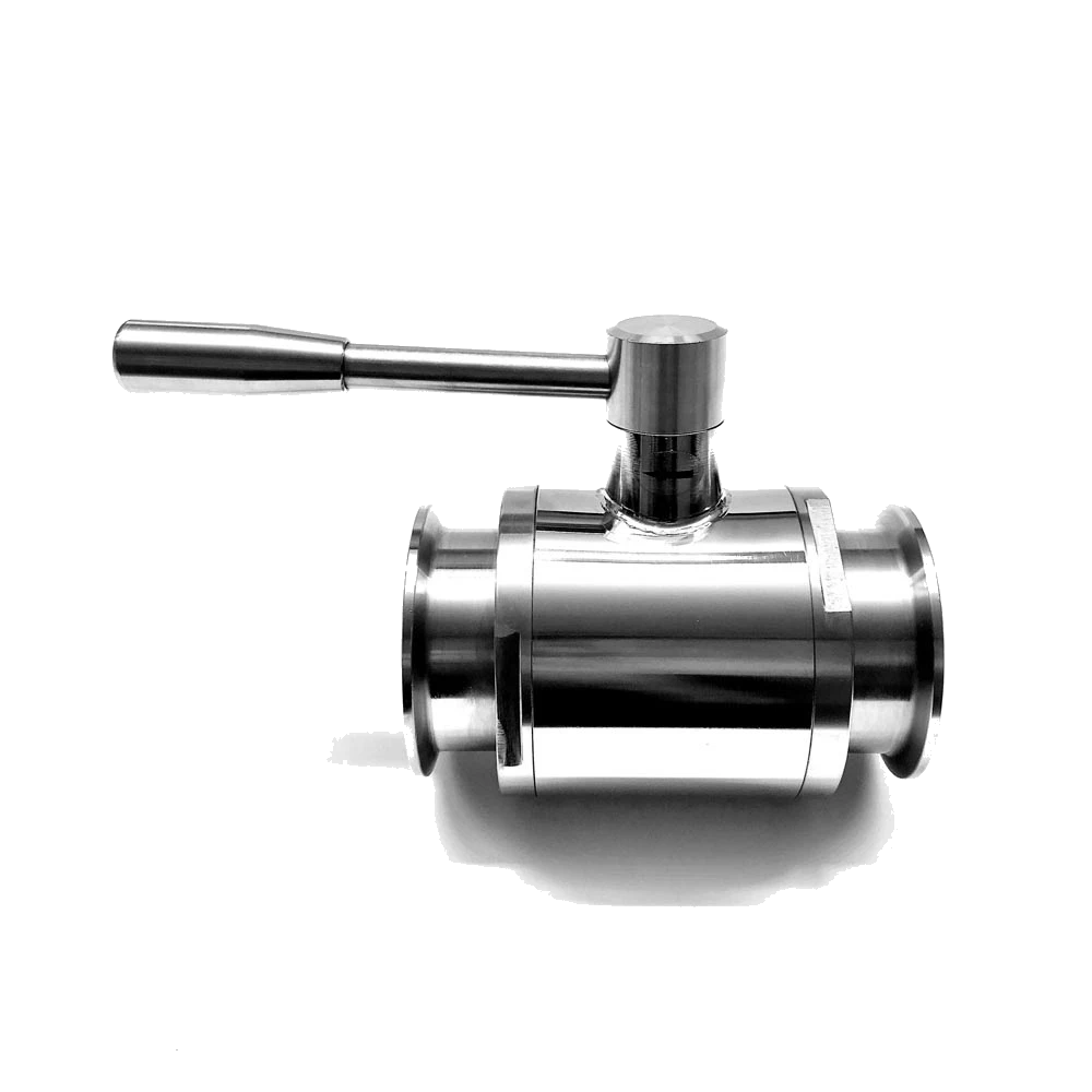 Rizzato Inox – Valvola a Sfera inox 2 Vie Attacchi CLAMP